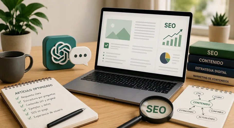 Cómo crear artículos para aparecer en ChatGPT y mejorar el SEO